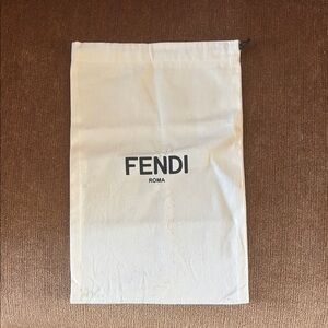 Fendi Luxury Dust Bag Size 9”x 13”